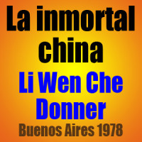 La inmortal china • Li Wen Che vs Donner • Buenos Aires 1978