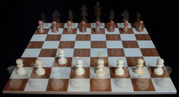 En su posición inicial el Peón puede hacer un paso... :: Aprender a jugar ajedrez