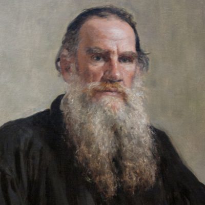 León Tolstói jugando ajedrez