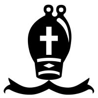 Alfil negro - Font Ajedrez Chess Kingdom - Fuente