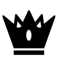 Dama negra - Font Ajedrez Chess Motif - Fuente