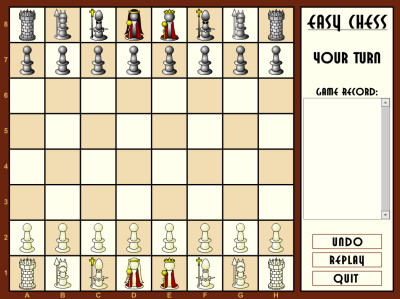 El juego de ajedrez Easy Chess