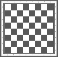 En PDF el Tablero de Ajedrez para imprimir