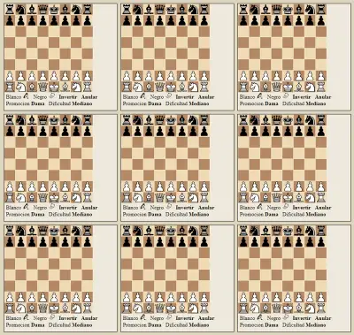 Tableros de ajedrez para simultáneas: juego y estrategia avanzada.