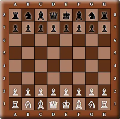 Tablero de ajedrez con motor RapChess avanzado