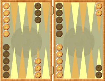 Juego del backgammon para jugar contra el ordenador o un amigo.