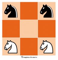 Juego de los cuatro caballos