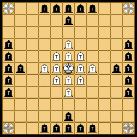 Hnefatafl • Ajedrez Vikingo • Tablero del Rey