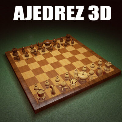 Juego de Ajedrez 3D