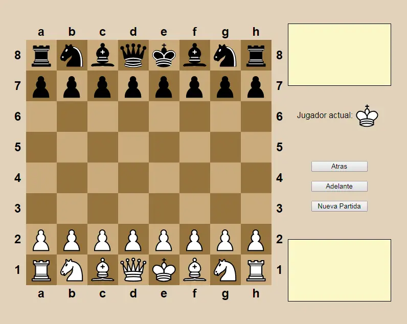 Juego de Ajedrez en Línea para Dos con PlainChess