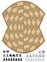 Juego de Ajedrez Parabólico para imprimir