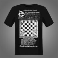 Página inicial del libro clásico de ajedrez 'Schachzabel Spiel' de 1520 - versión en blanco