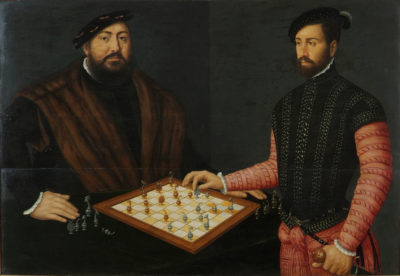 Von Sajonia vs un español. Antonis Mor. 1549.