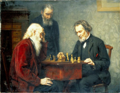 Los veteranos. Richard Creifelds. 1886.
