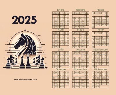 Calendario Ajedrez 2025