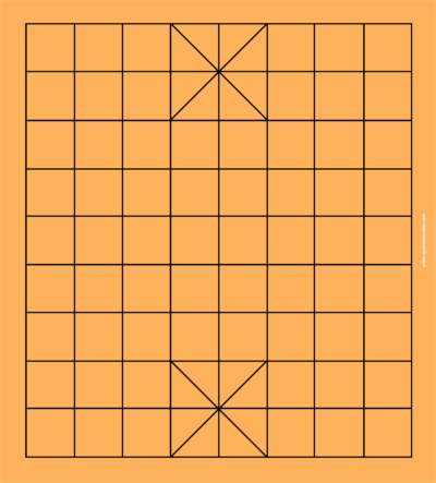 Tablero de Janggi para imprimir