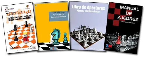 Explora nuestra pequeña colección de libros gratuitos de ajedrez en formato PDF. Descarga y disfruta de material de ajedrez de alta calidad sin costo.