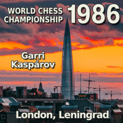 Kasparov vs Karpov: Campeonato Mundial de Ajedrez 1986