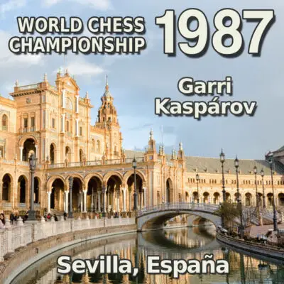 Campeonato Mundial de Ajedrez 1987 en Sevilla.