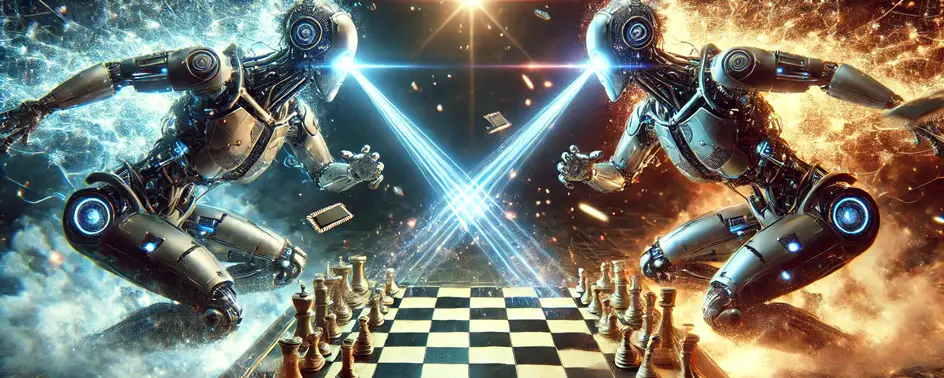 Partidas de ajedrez entre inteligencias artificiales