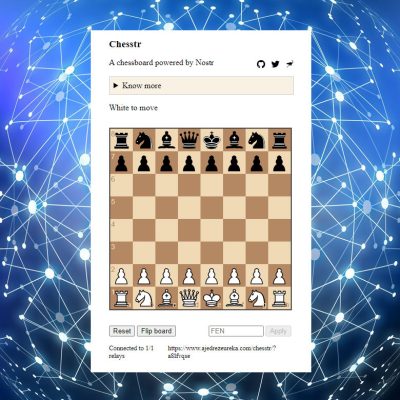 Tablero de ajedrez de Chesstr para jugar en línea