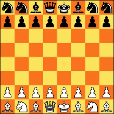 4 Alfiles y 2 Caballos VS 4 Caballos y 2 Alfiles