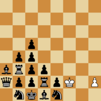 Problema de Otto Blathy • Juego de Ajedrez Grotesco
