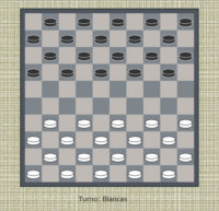 Juego de Damas Internacional para 2 jugadores